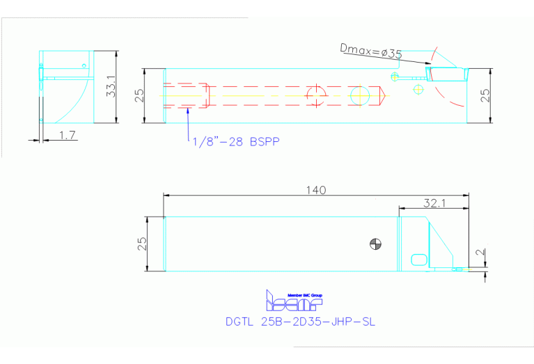DGTL 25B-2D35-JHP-SL