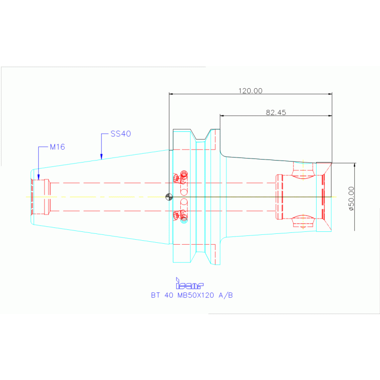 BT 40 MB50X120 A/B