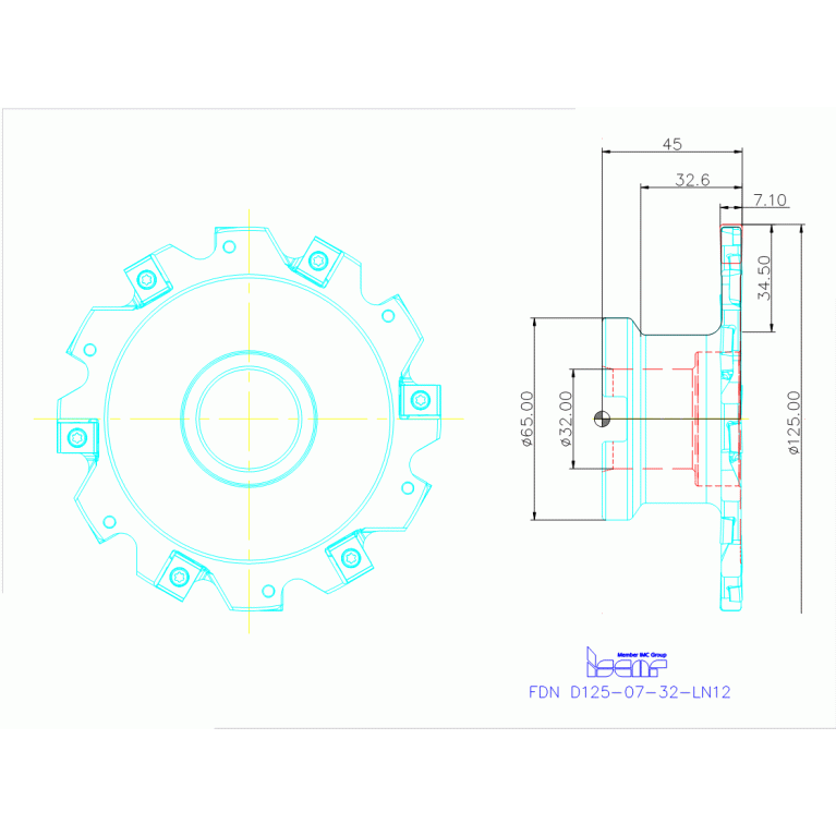 FDN D125-07-32-LN12
