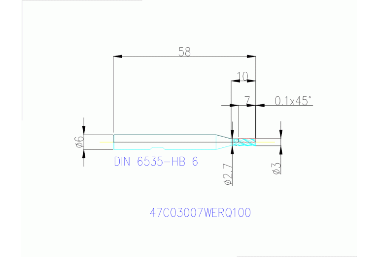 47C03007WERQ100 IN2505