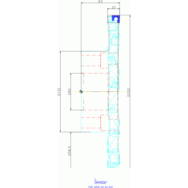 FDN D250-20-60-R12