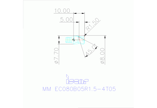 MM EC080B05R1.5-4T05 IC908