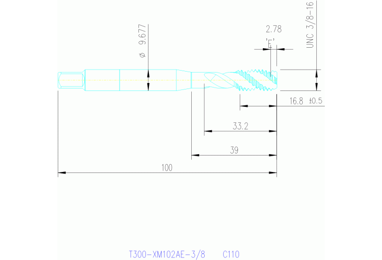 T300-XM102AE-3/8 C110