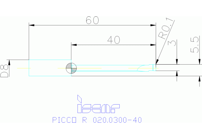 PICCO R 020.0300-40 IC1008