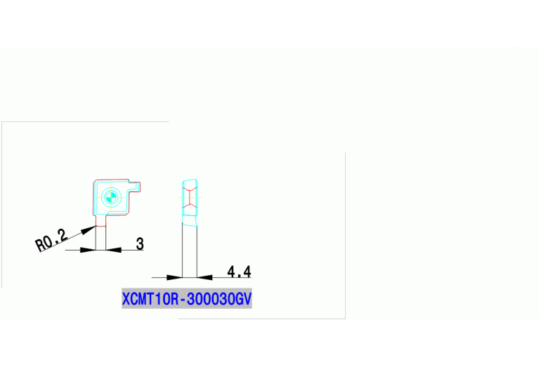 XCMT 10R-300030GV TT9080