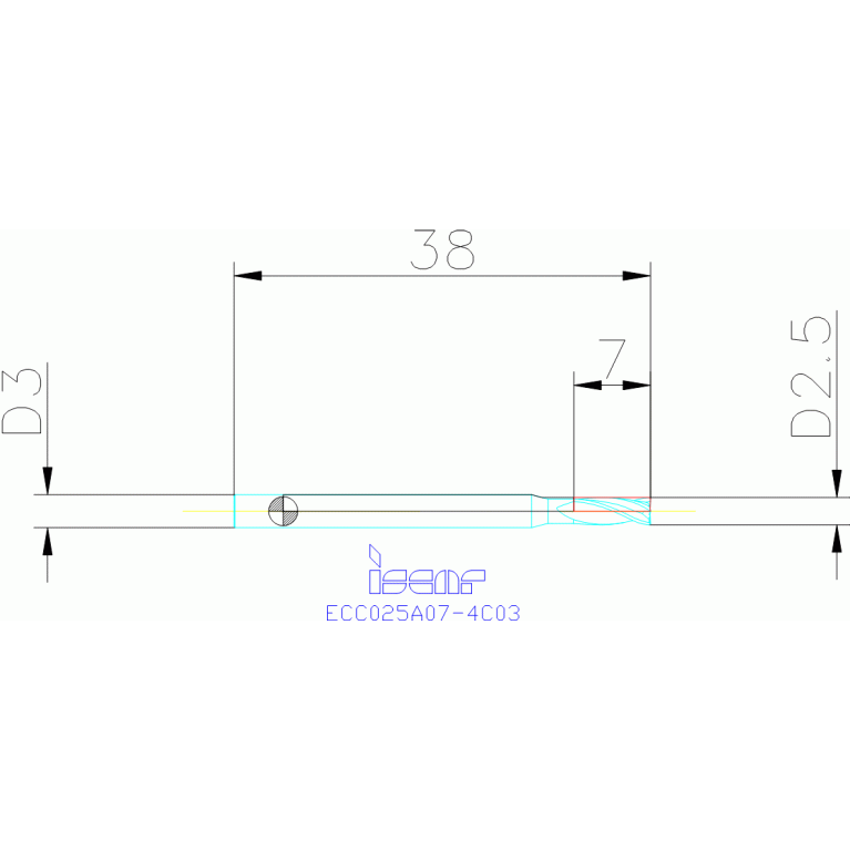 ECC025A07-4C03 IC300