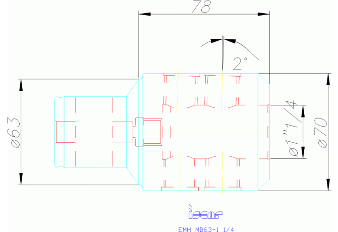 EMH MB63-1 1/4