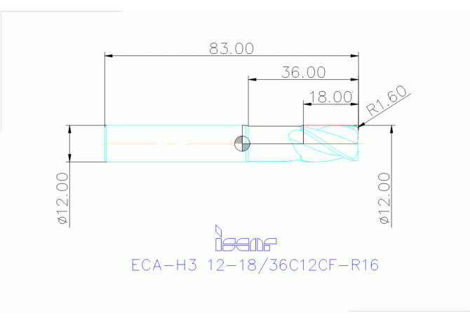 ECA-H3 12-18/36C12CF-R16 IC08