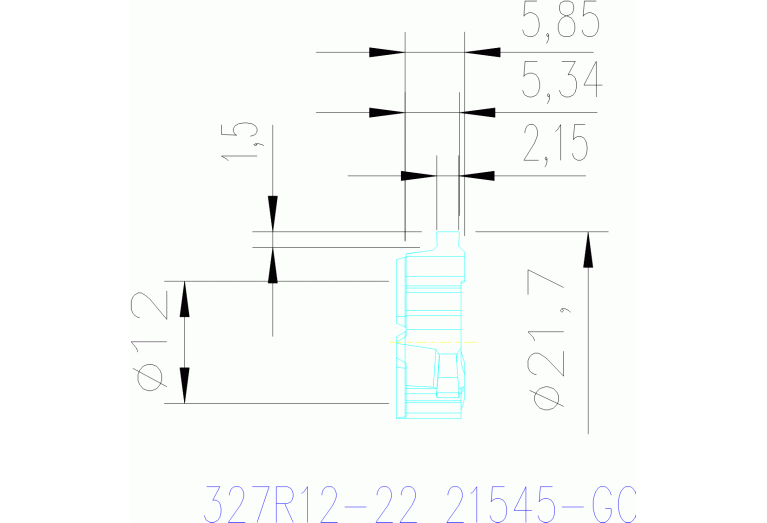 327R12-22 21545-GC 1025