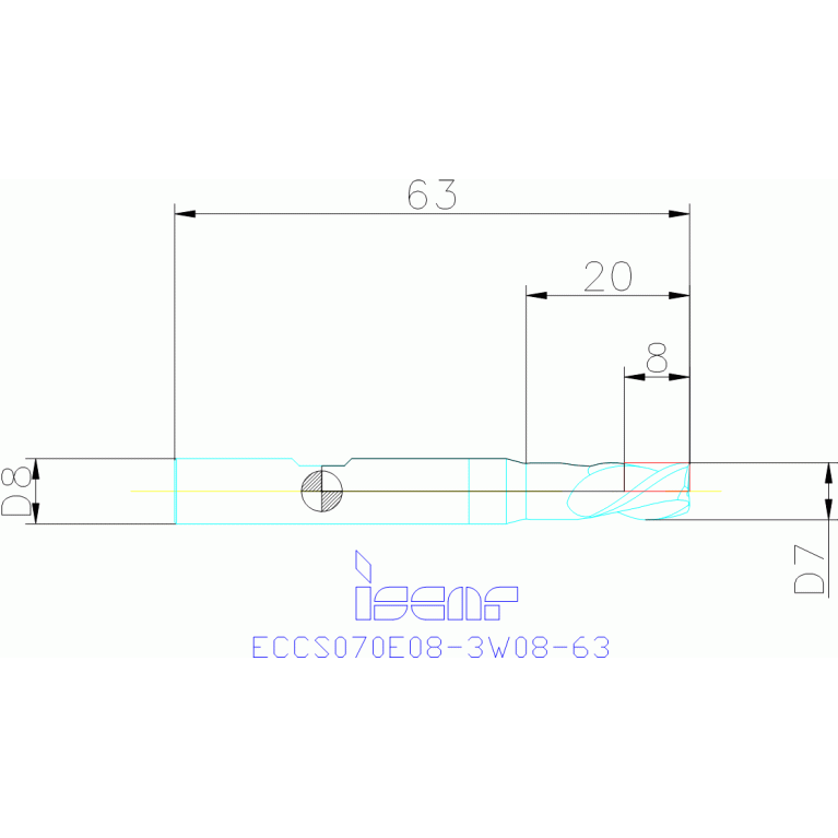 ECCS070E08-3W08-63 IC900