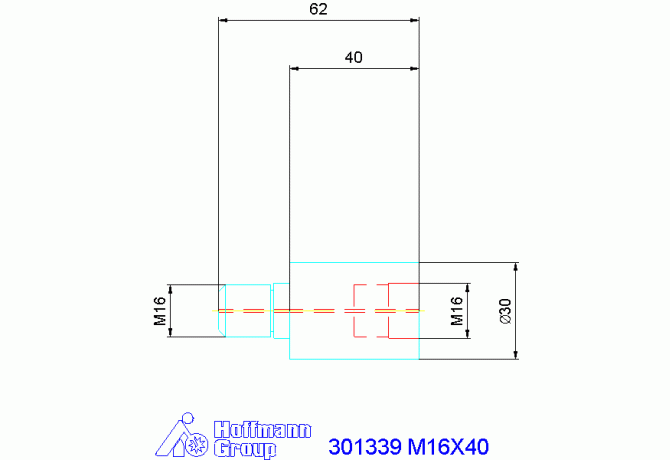 301339 M16X40