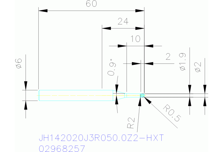 JH142020J3R050.0Z2-HXT