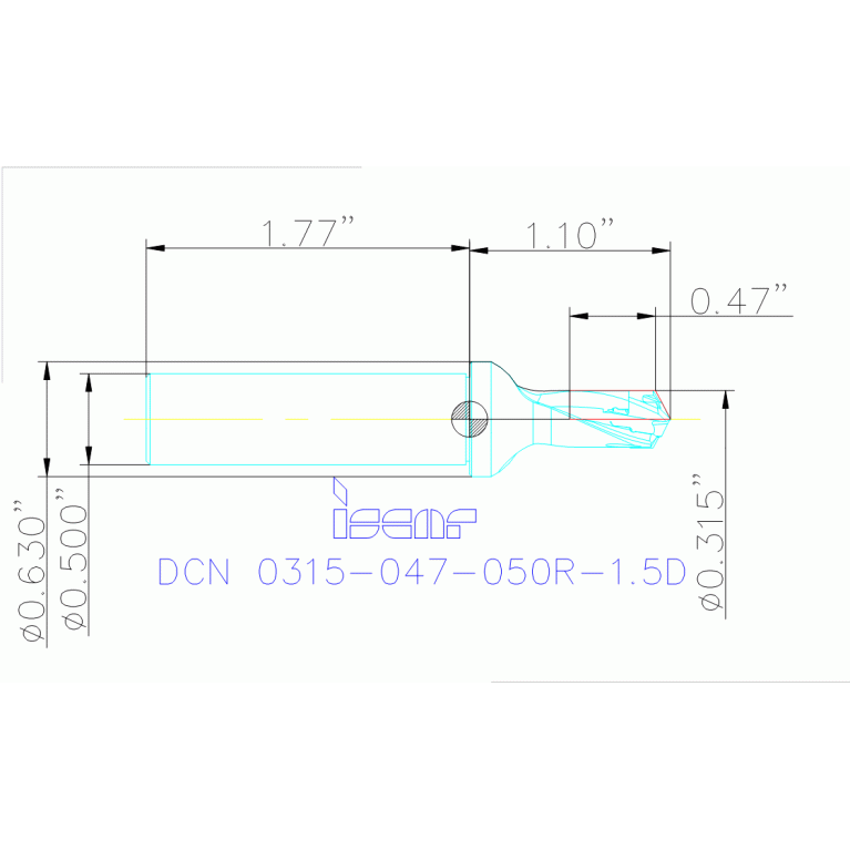 DCN 080-012-12.7R-1.5D