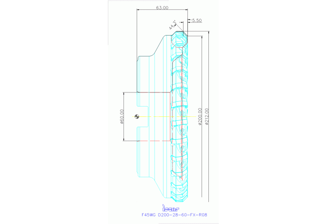 F45WG D200-28-60-FX-R08