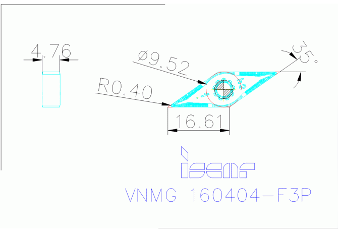 VNMG 160404-F3P IC807