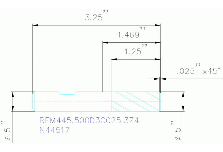 REM445.500D3C025.3Z4