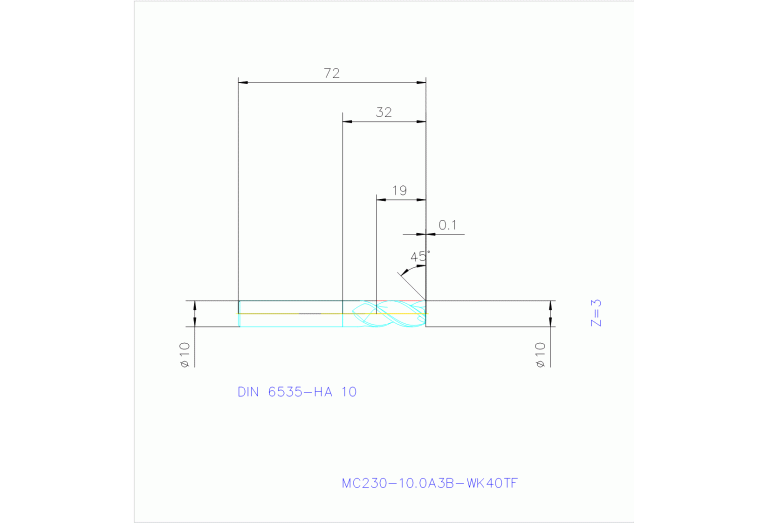 MC230-10.0A3B-WK40TF