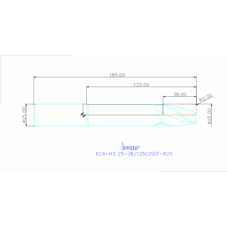 ECA-H3 25-38/125C25CF-R20 IC08