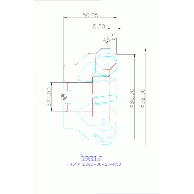 F45NM D080-06-27-R08