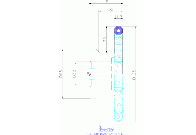 FDN CM-D125-12-32-FE