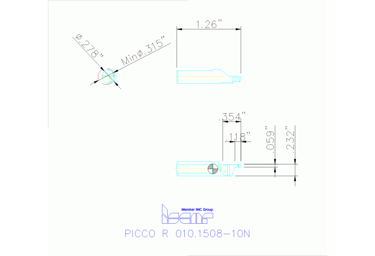 PICCO R 010.1508-10N IC908
