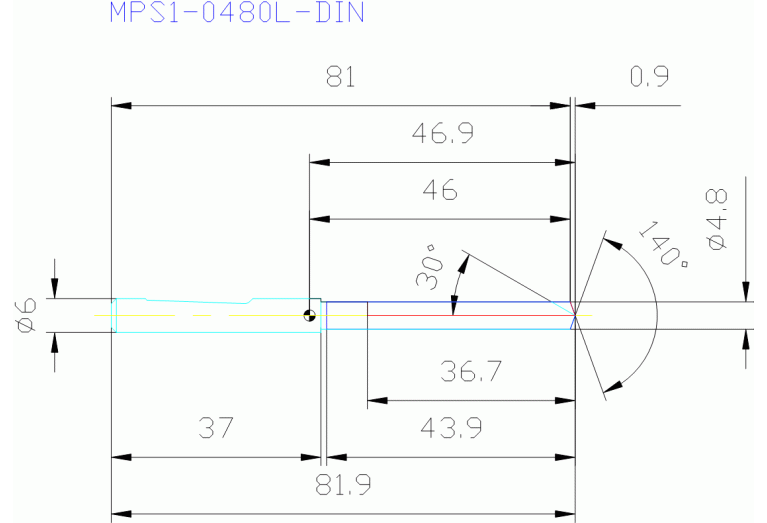 MPS1-0480L-DIN DP1021