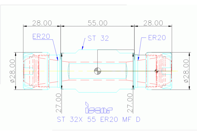 ST 32X 55 ER20 MF D