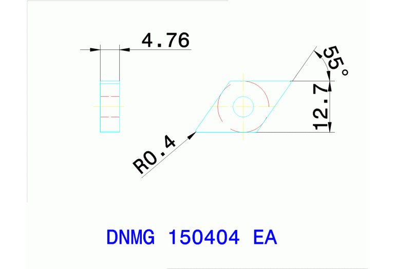 DNMG 150404 EA TT9235