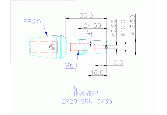 ER20 SRK 3X35