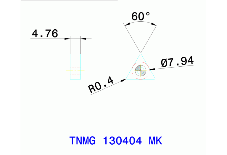 TNMG 130404 MK TT5080