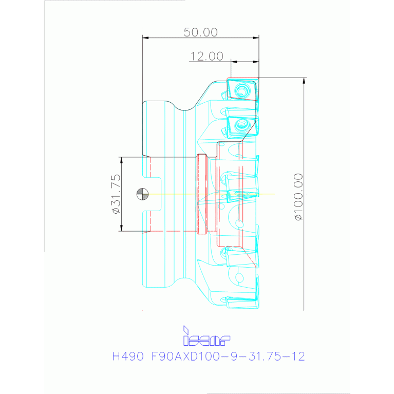 H490 F90AXD100-9-31.75-12