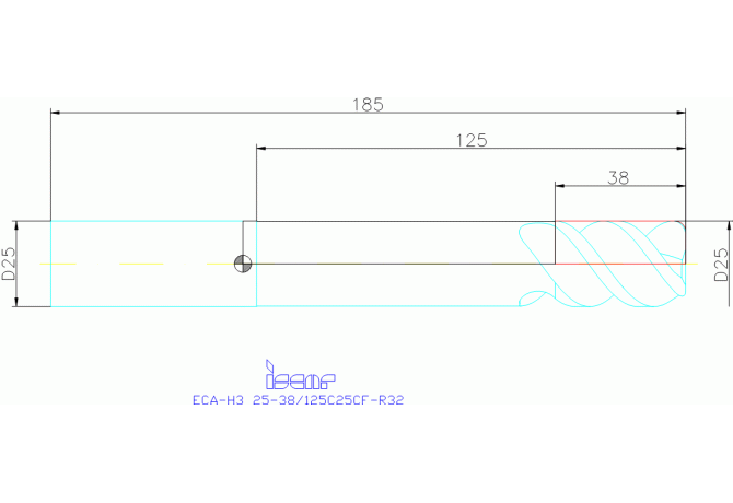 ECA-H3 25-38/125C25CF-R32 IC08