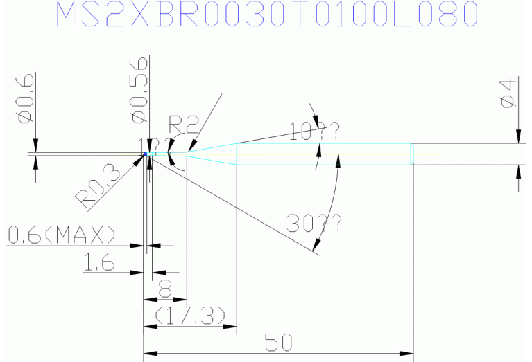 MS2XBR0030T0100L080