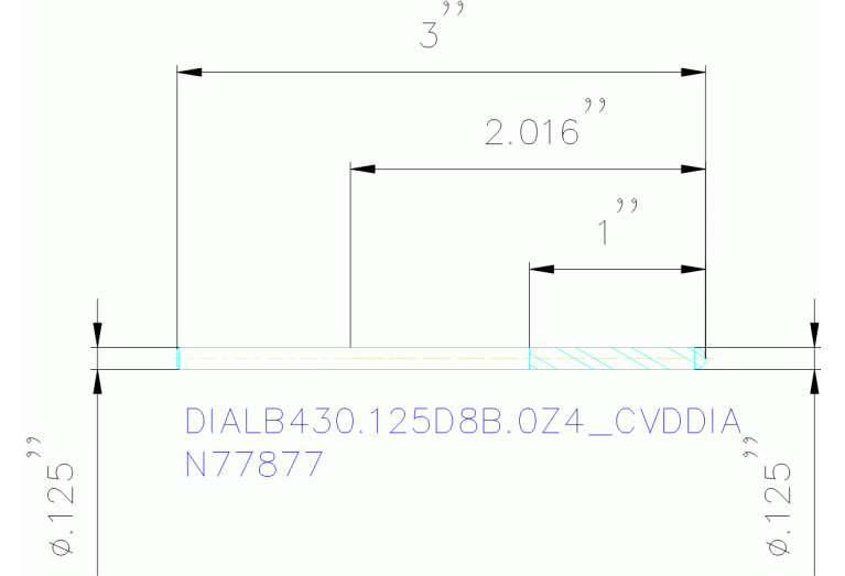 DIALB430.125D8B.0Z4 CVDDIA