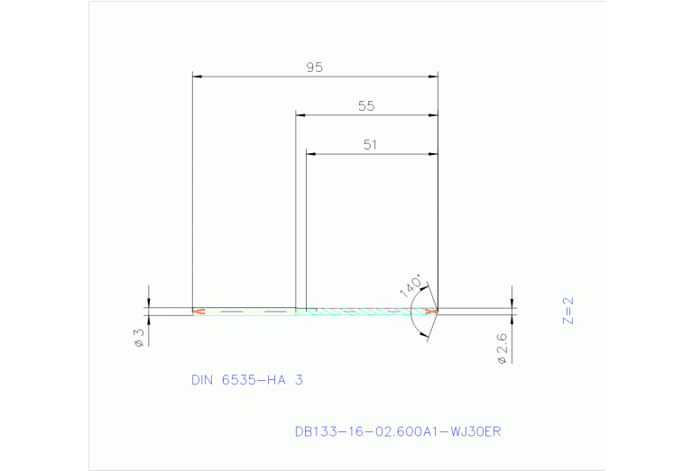 DB133-16-02.600A1-WJ30ER