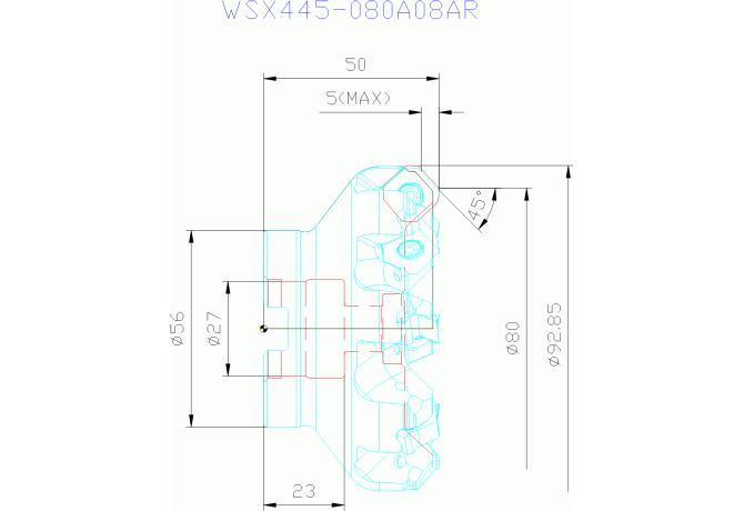 WSX445-080A08AR