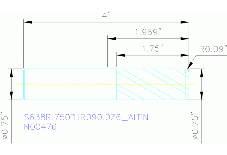 S638R.750D1R090.0Z6 ALTIN