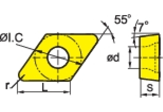 DCMT11T304-HR YBC351