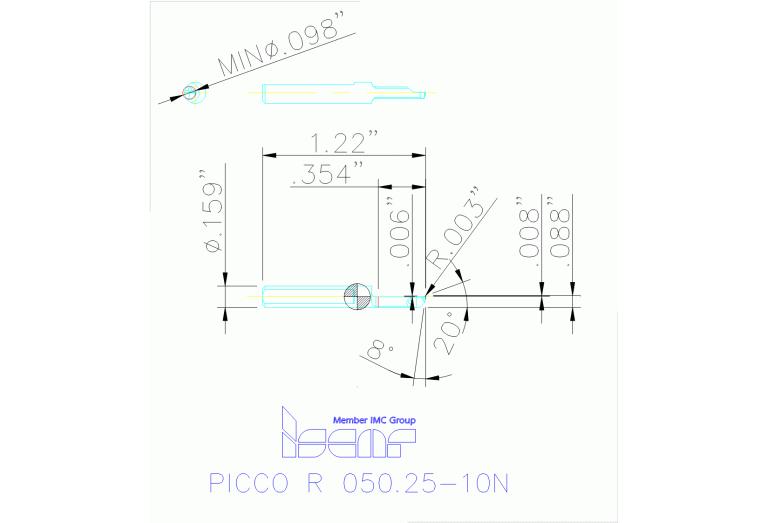PICCO R 050.25-10N IC908