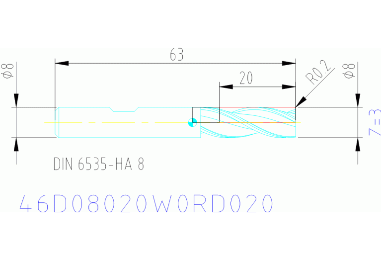 46D08020W0RD020 IN05S