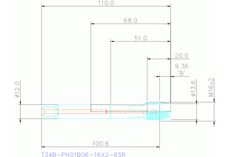 T34B-PH01B06-16X2-65R