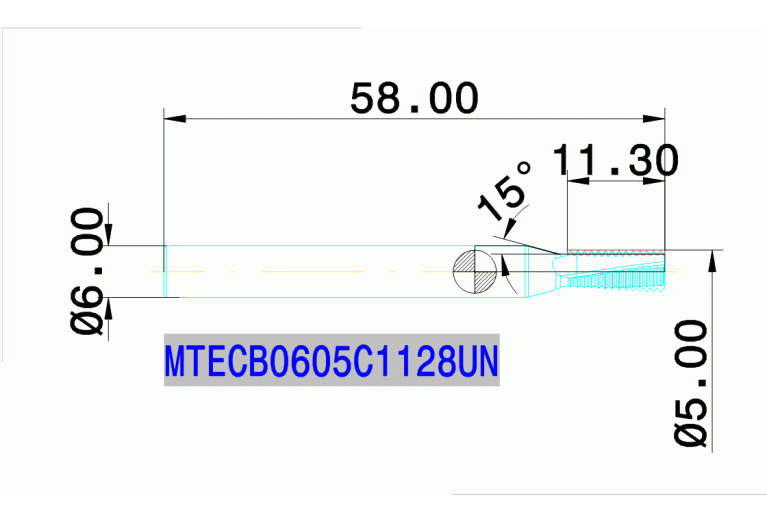 MTECB 0605C11 28UN IN2005