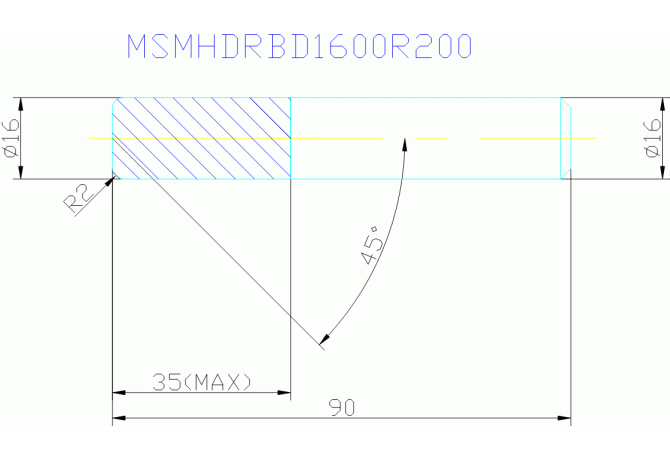 MSMHDRBD1600R200