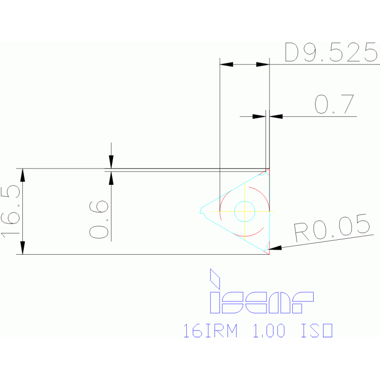 16IRM 1.00 ISO IC908