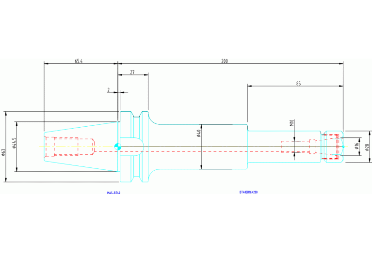BT40ER16X200