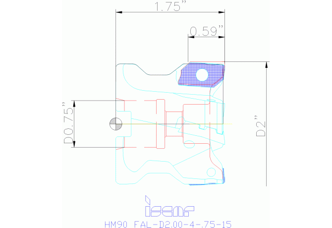 HM90 FAL-D2.00-4-.75-15