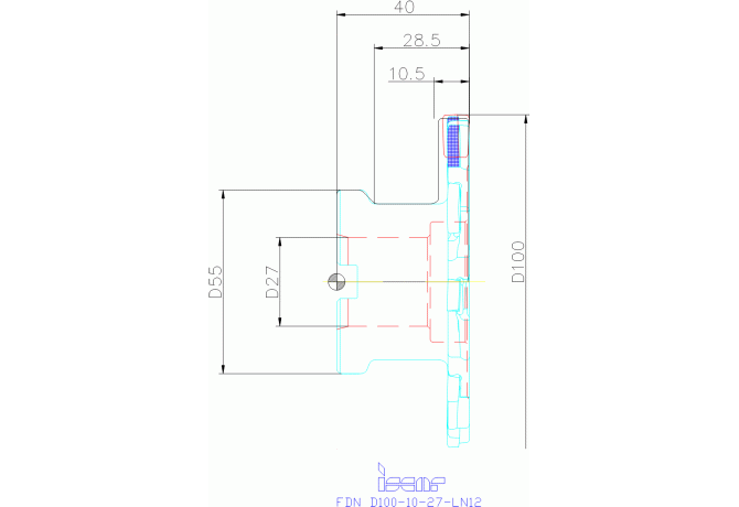 FDN D100-10-27-LN12