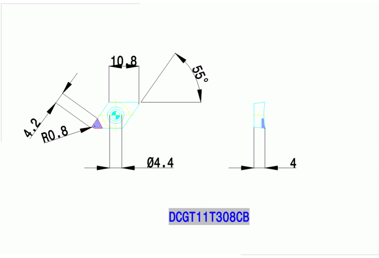 DCGT 11T308 CB KP300