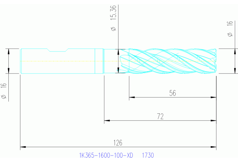 1K365-1600-100-XD 1730
