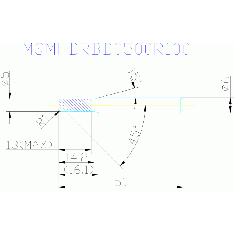 MSMHDRBD0500R100
